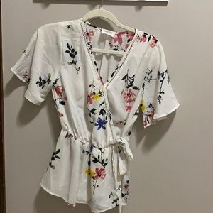 Floral blouse
